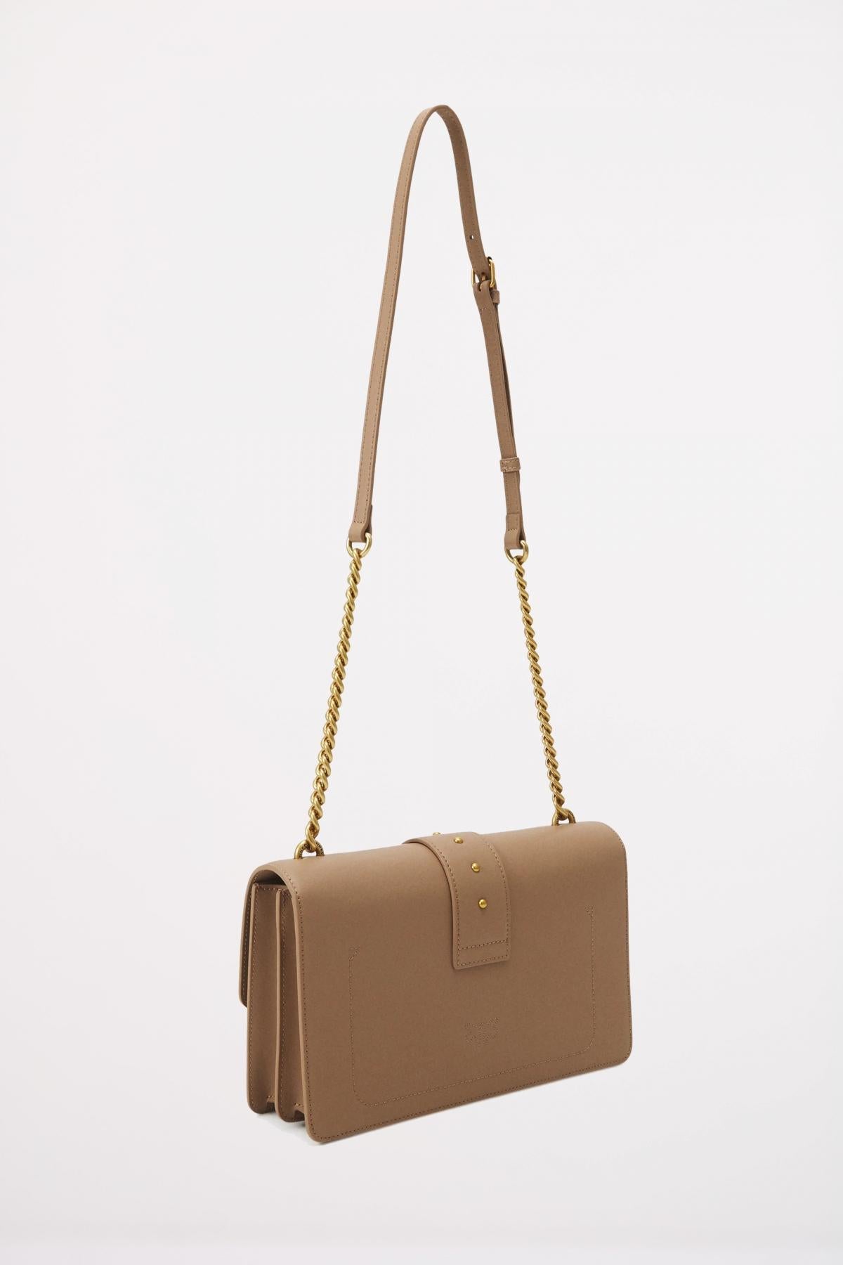 PINKO LOVE ONE CLASSIC C en color MARRON (2)