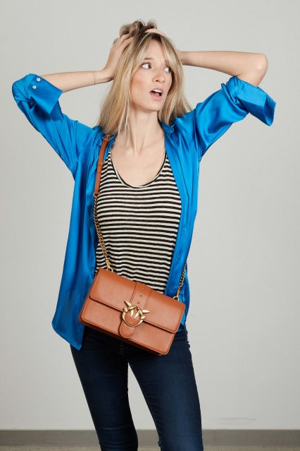 PINKO LOVE ONE CLASSIC CL VIT en color MARRON (5)