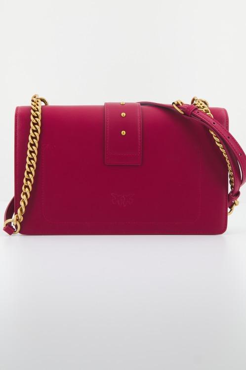 PINKO LOVE ONE CLASSIC CL VIT en color BURDEOS (2)