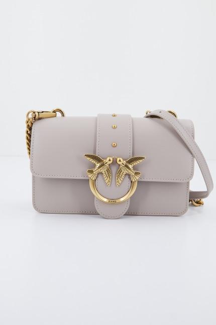 PINKO LOVE ONE MINI CL VITELL en color BEIS (1)