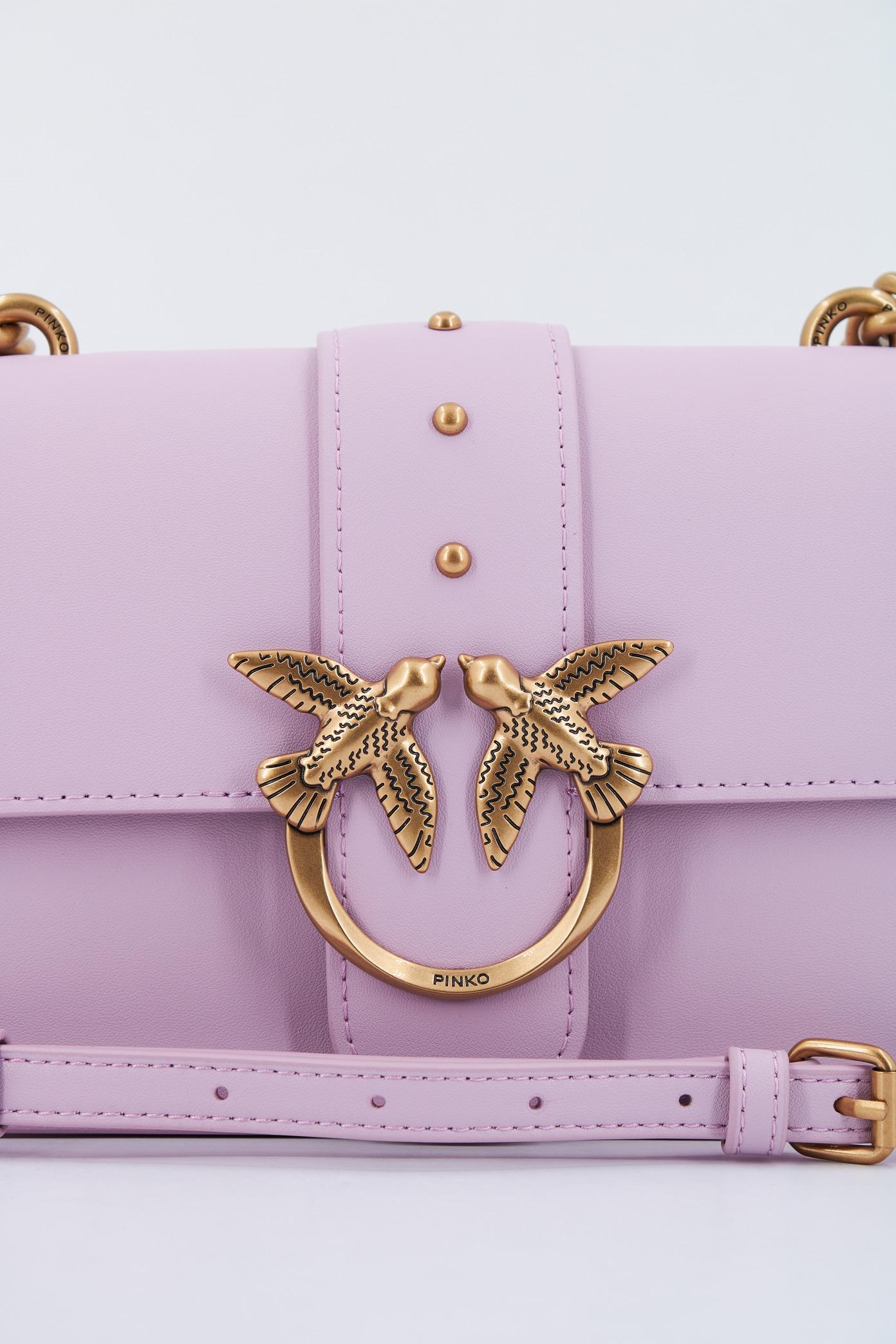 PINKO LOVE ONE MINI CL VITELL en color VIOLETA (4)
