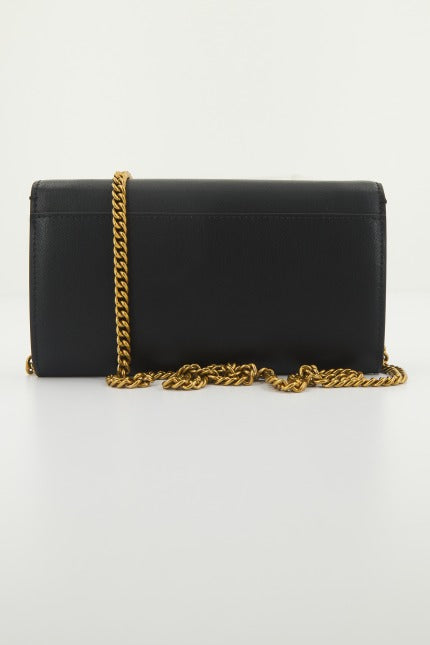 PINKO LOVE ONE WALLET C VITEL en color NEGRO (3)