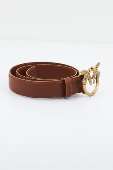 PINKO LOVE BERRY H BELT VITE en color MARRON (2)