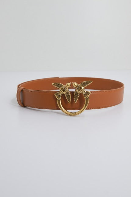 PINKO LOVE BERRY H BELT VITE en color MARRON (1)