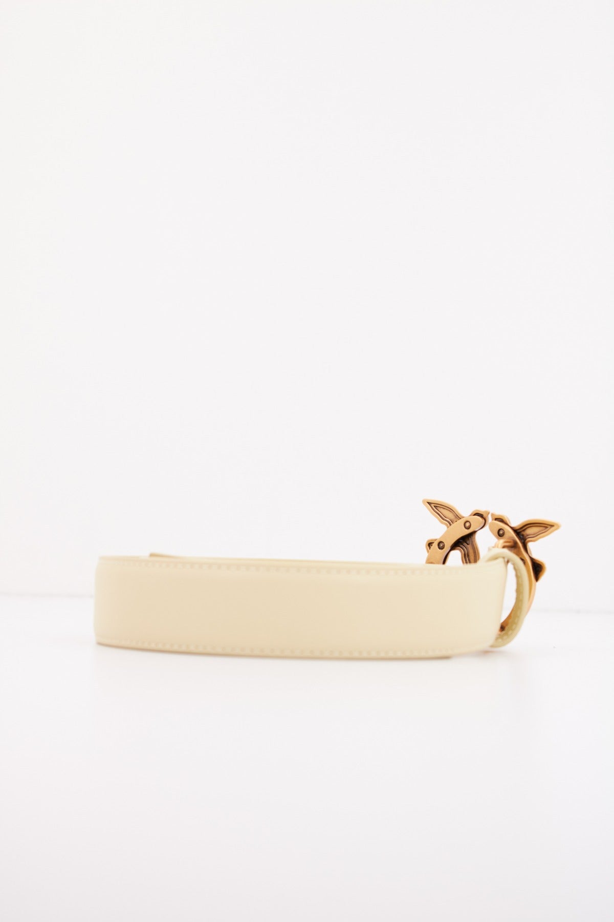 PINKO LOVE BERRY H BELT VITE en color BEIS (2)