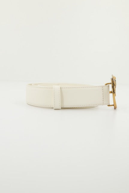 PINKO LOVE BERRY H BELT VITE en color BLANCO (2)