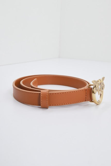 PINKO LOVE BERRY H BELT VITE en color MARRON (2)