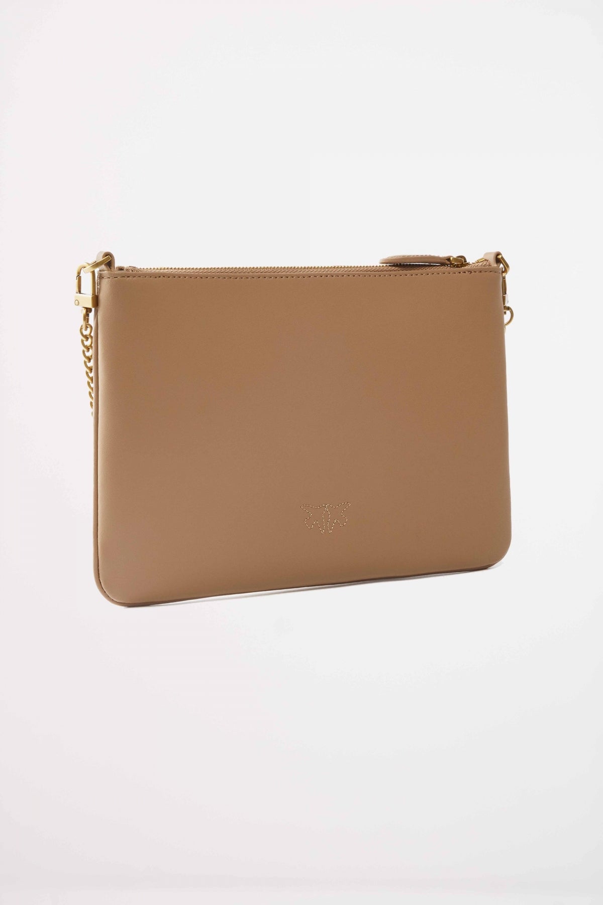 PINKO CLASSIC FLAT LOVE BAG SIMPLY en color MARRON (2)
