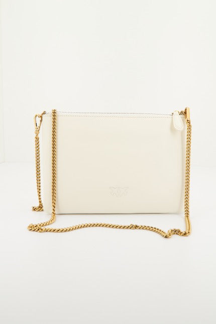PINKO FLAT CLASSIC VITELLO SE en color BLANCO (3)
