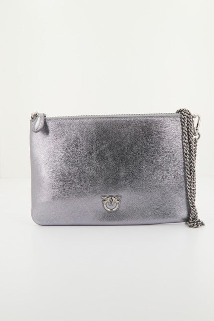 PINKO FLAT CLASSIC SHEEP NAPP en color GRIS (1)