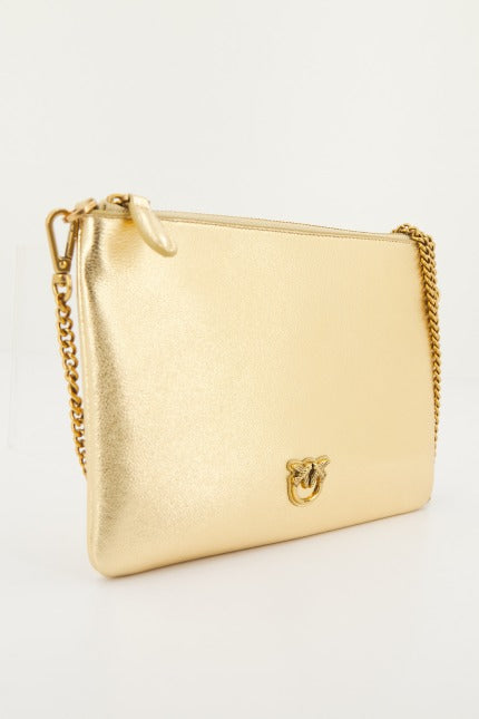 PINKO FLAT CLASSIC SHEEP NAPP en color ORO (2)