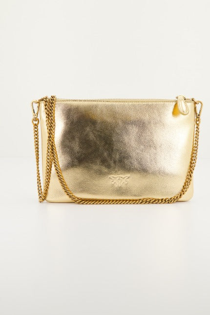 PINKO FLAT CLASSIC SHEEP NAPP en color ORO (3)