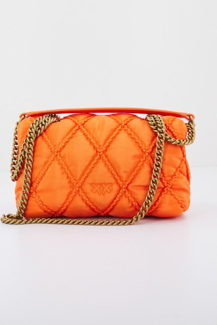 PINKO LOVE MINI PUFF CL en color NARANJA (3)