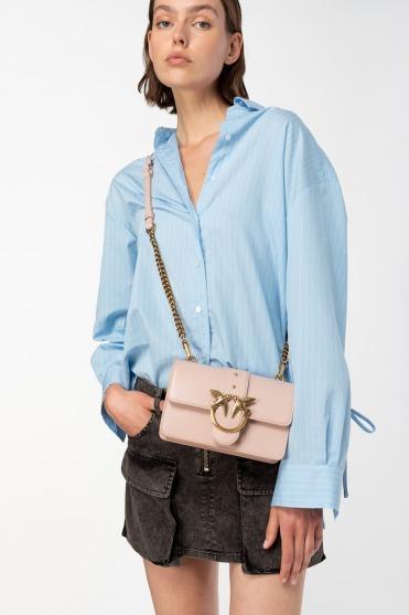 PINKO LOVE ONE CLASSIC C VITE en color NUDE (5)