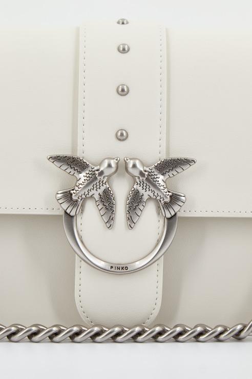 PINKO LOVE ONE CLASSIC C VITE en color BLANCO (4)