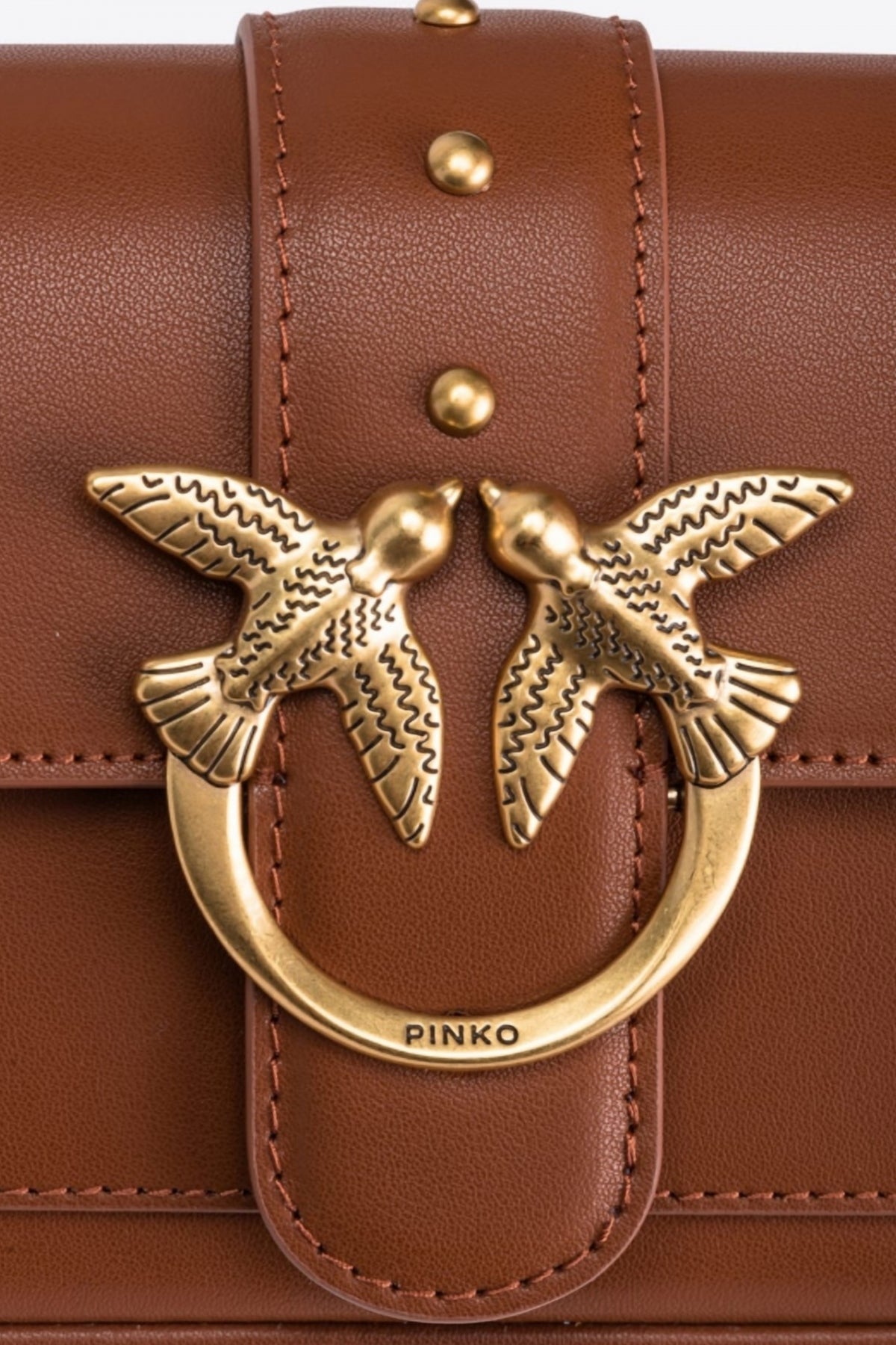 PINKO LOVE ONE POCKET C en color MARRON (4)