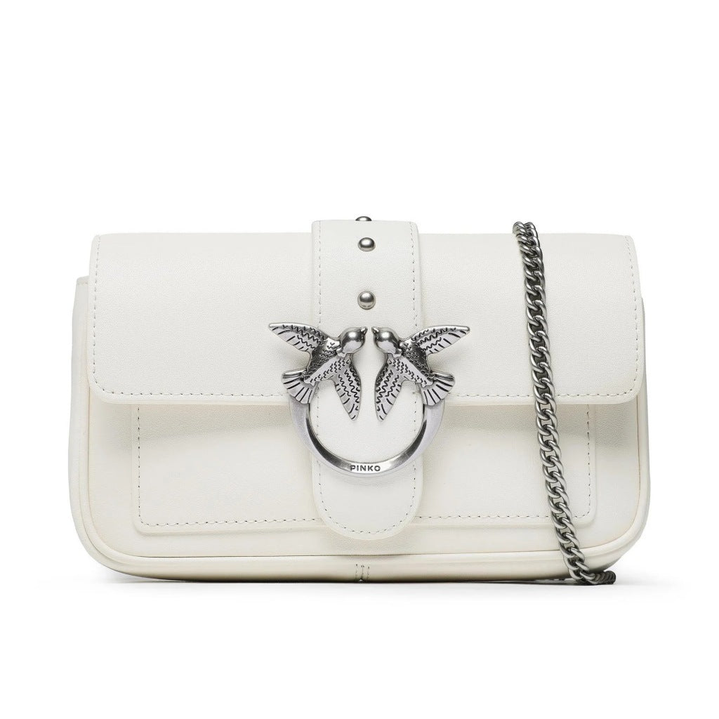 PINKO LOVE ONE POCKET C en color BLANCO (4)