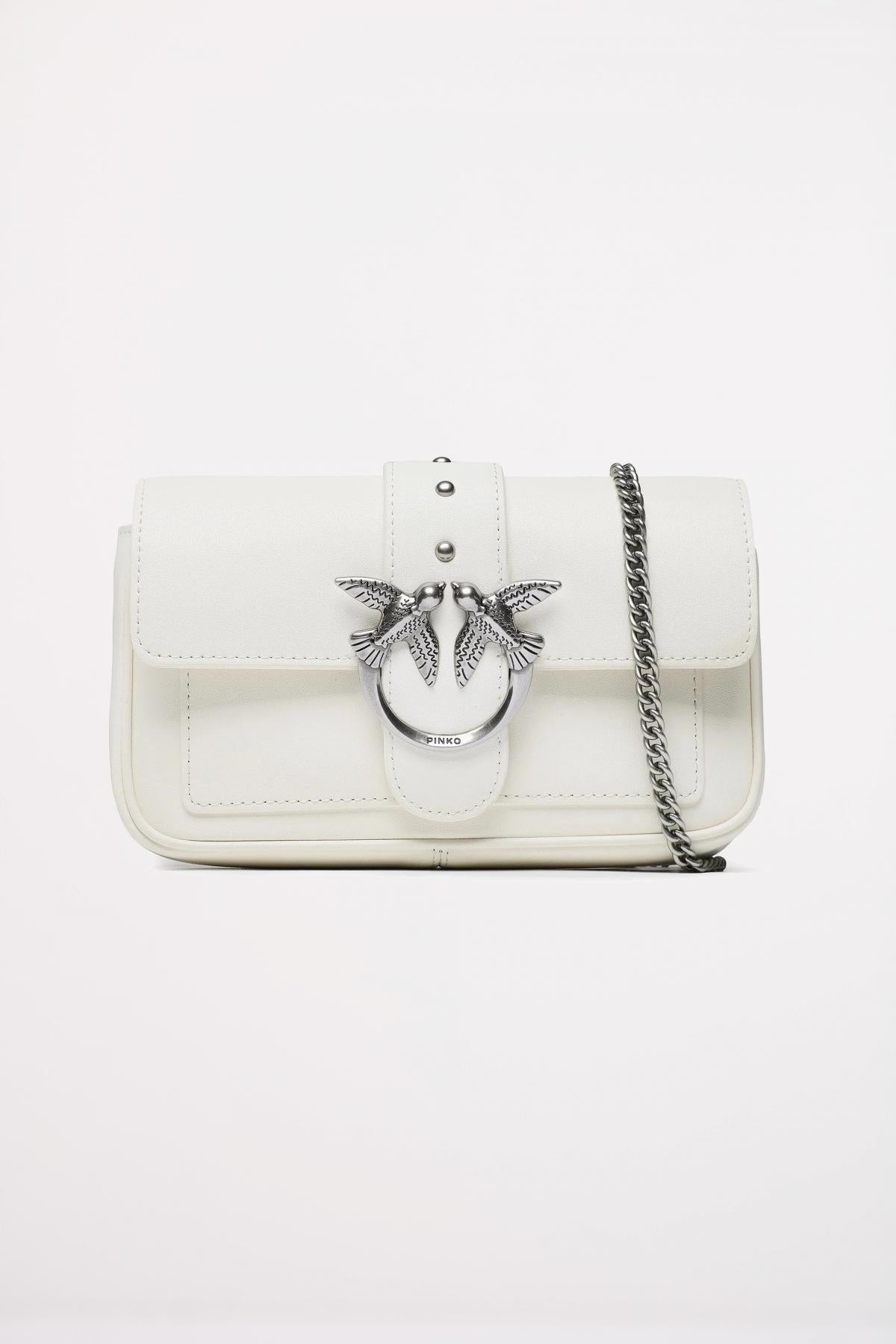 PINKO LOVE ONE POCKET C en color BLANCO (1)