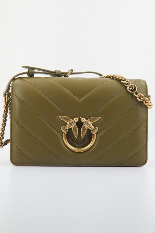 PINKO LOVE CLICK CLASSIC SHEE en color VERDE (2)