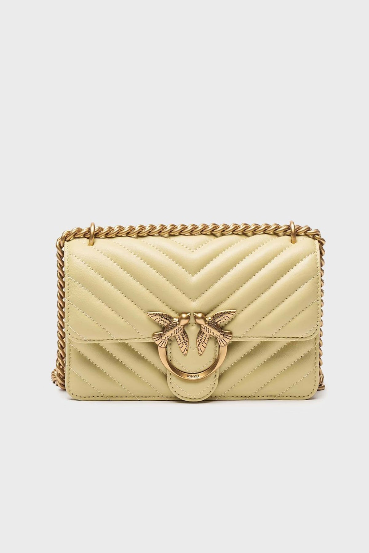 PINKO LOVE ONE MINI DC SHEEP en color AMARILLO (1)