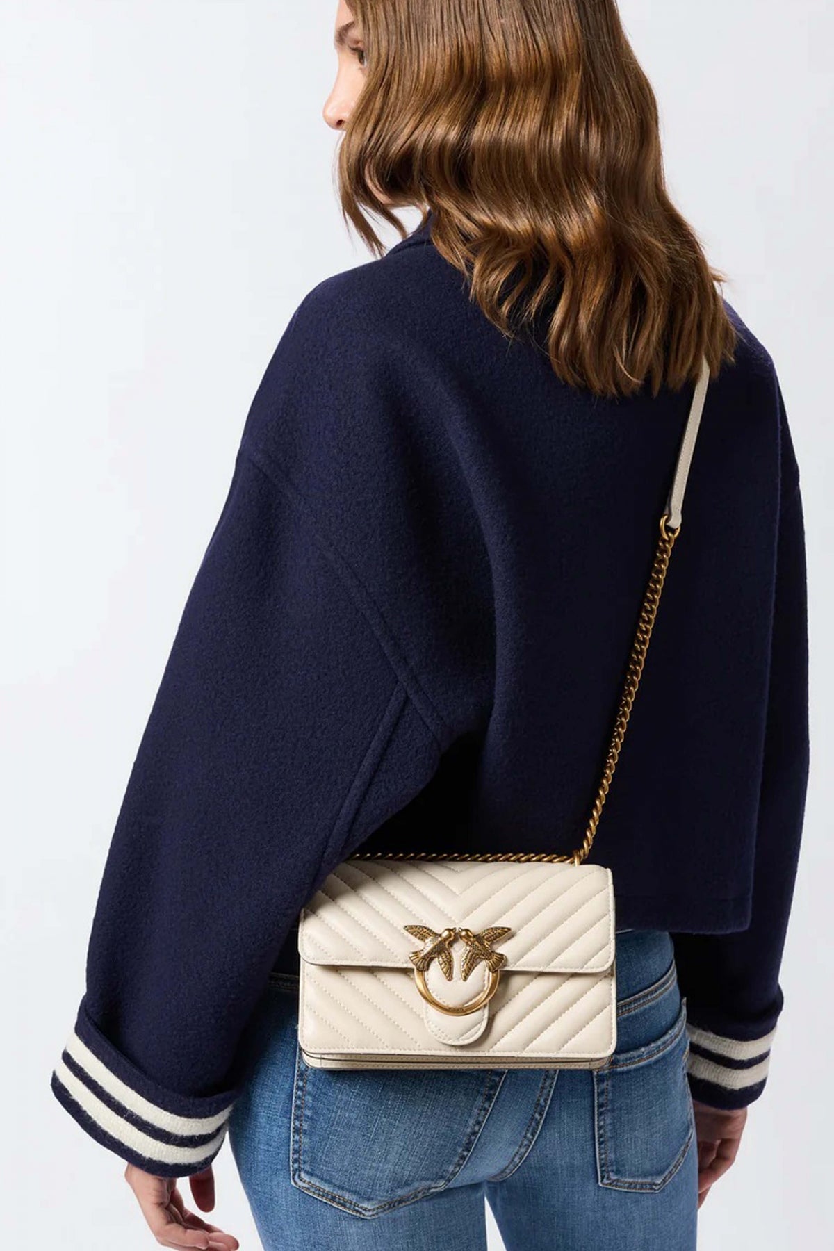 PINKO LOVE ONE MINI DC SHEEP en color BEIS (1)