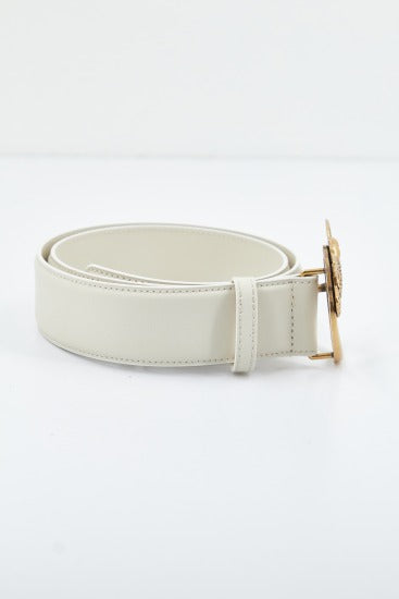 PINKO LOVE BERRY H BELT VITE en color BLANCO (2)