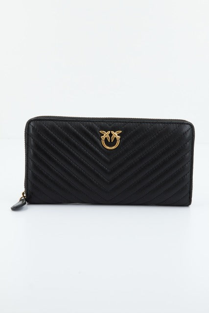 PINKO RYDER ZIP AROUND SHEEP en color NEGRO (1)