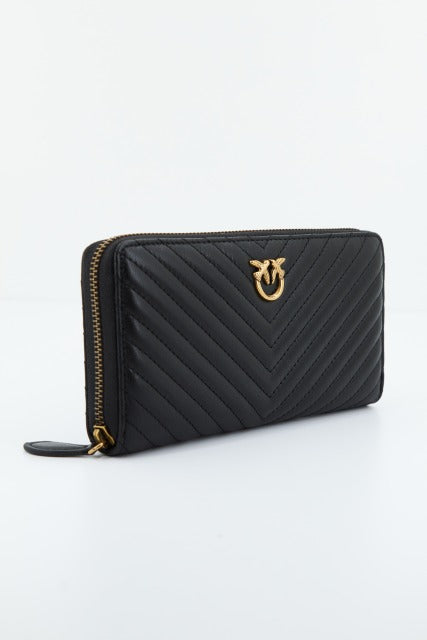 PINKO RYDER ZIP AROUND SHEEP en color NEGRO (2)