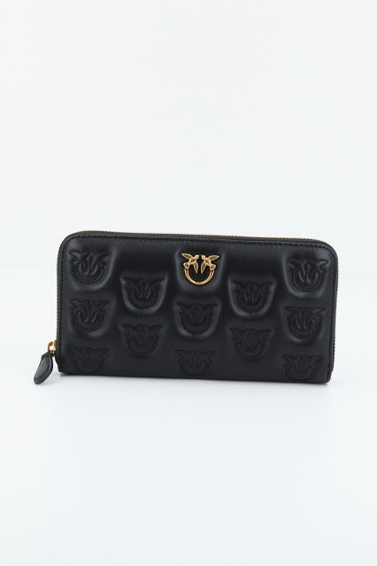 PINKO RYDER ZIP AROUND SHEEP en color NEGRO (1)