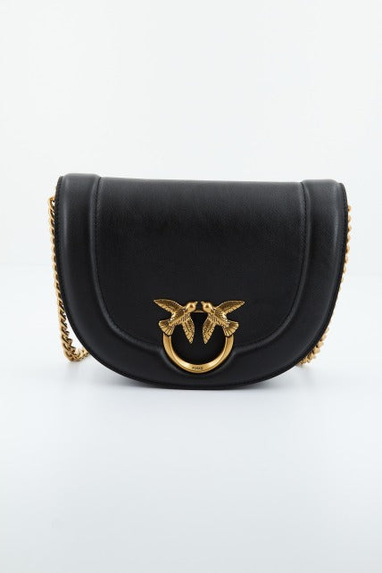 PINKO ROUND CLICK CLASSIC VIT en color NEGRO (1)