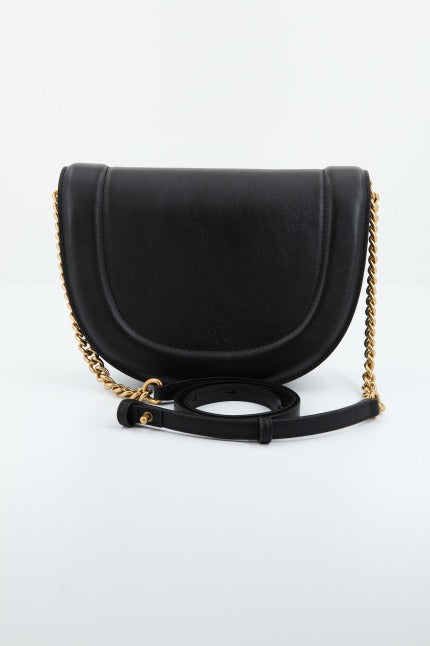 PINKO ROUND CLICK CLASSIC VIT en color NEGRO (3)