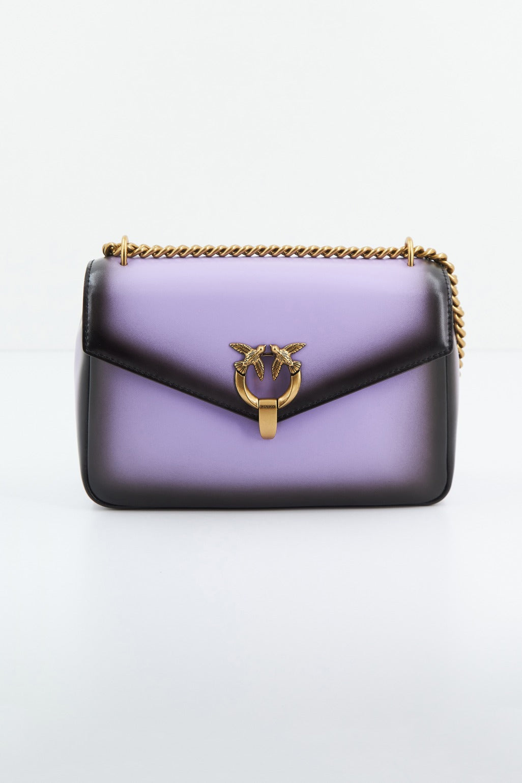 PINKO CUPIDO MESSENGER CLASSIC en color VIOLETA (1)