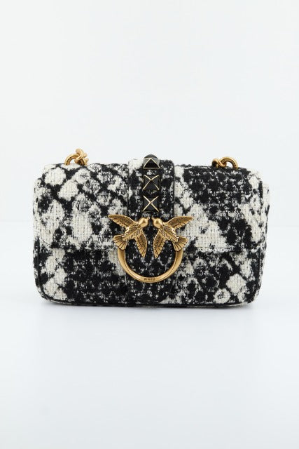 PINKO LOVE ONE MINI CL JACQUA en color NEGRO (1)