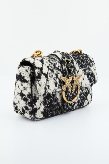 PINKO LOVE ONE MINI CL JACQUA en color NEGRO (2)