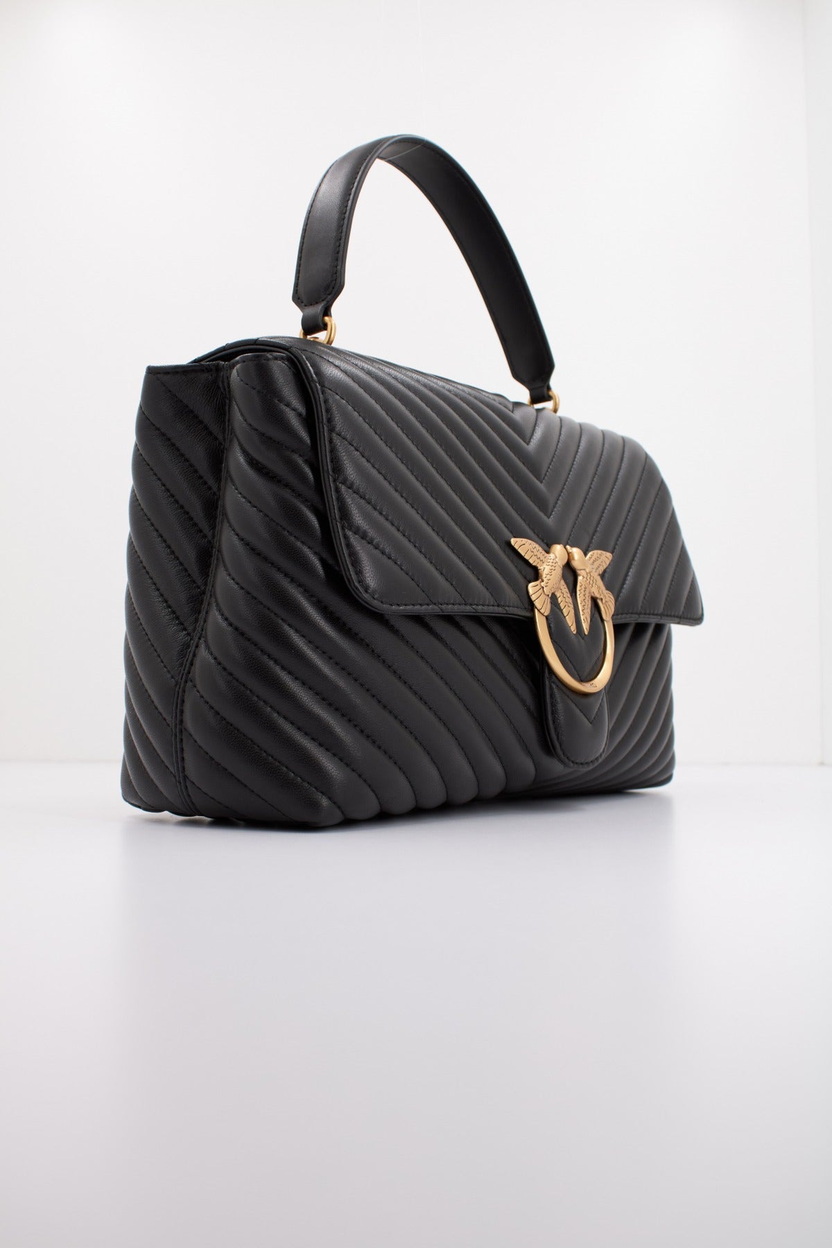 PINKO LOVE LADY PUFF BIG CL S en color NEGRO (2)