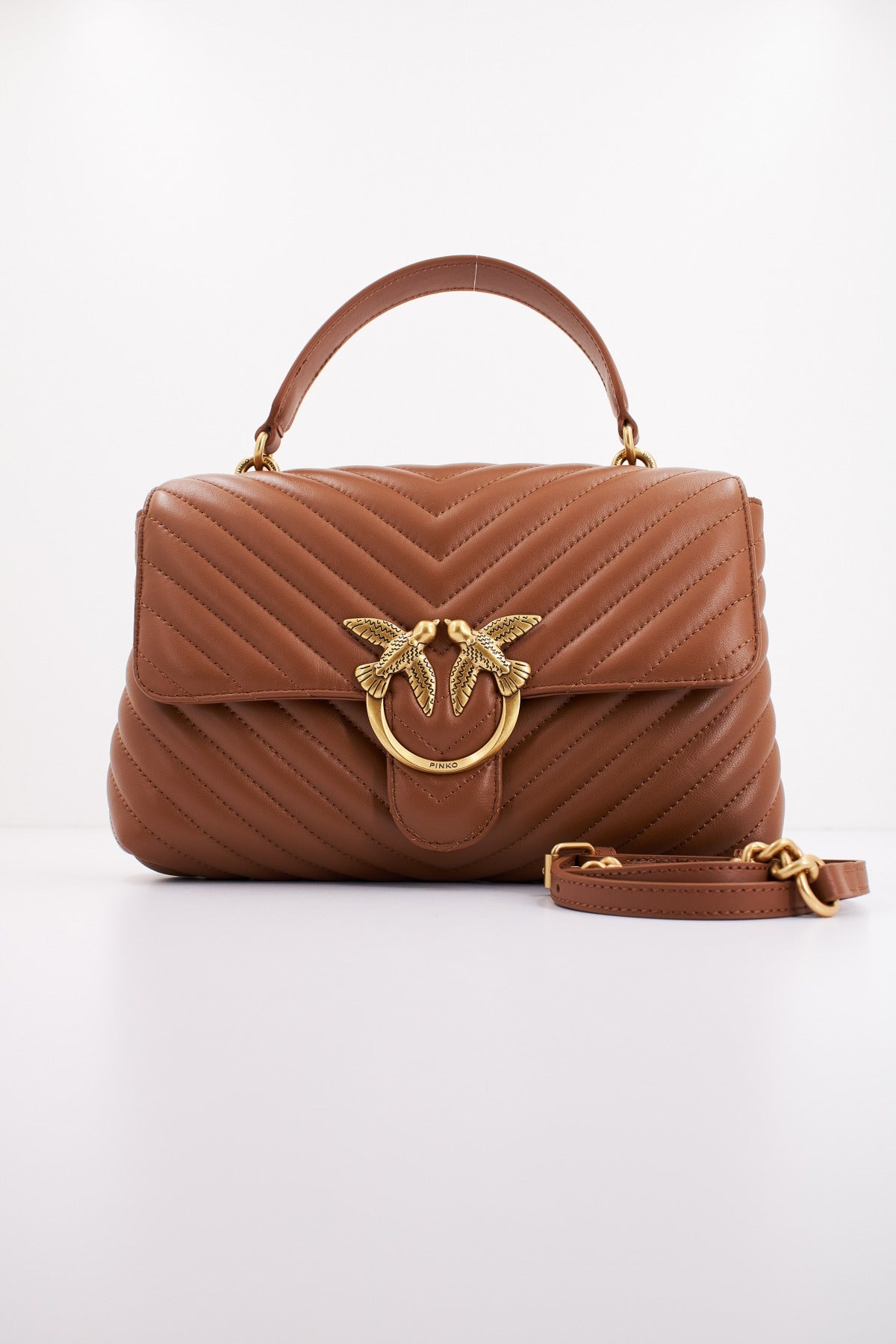 PINKO LOVE LADY PUFF CLASSIC en color MARRON (1)