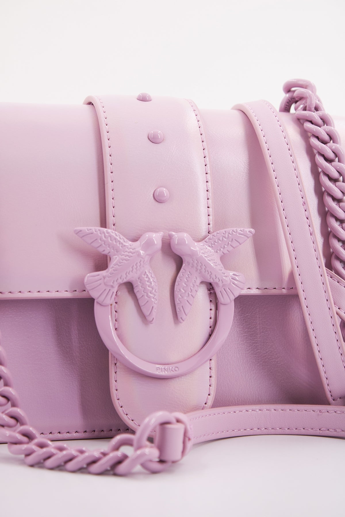 PINKO LOVE ONE MINI CL VITELL en color ROSA (4)
