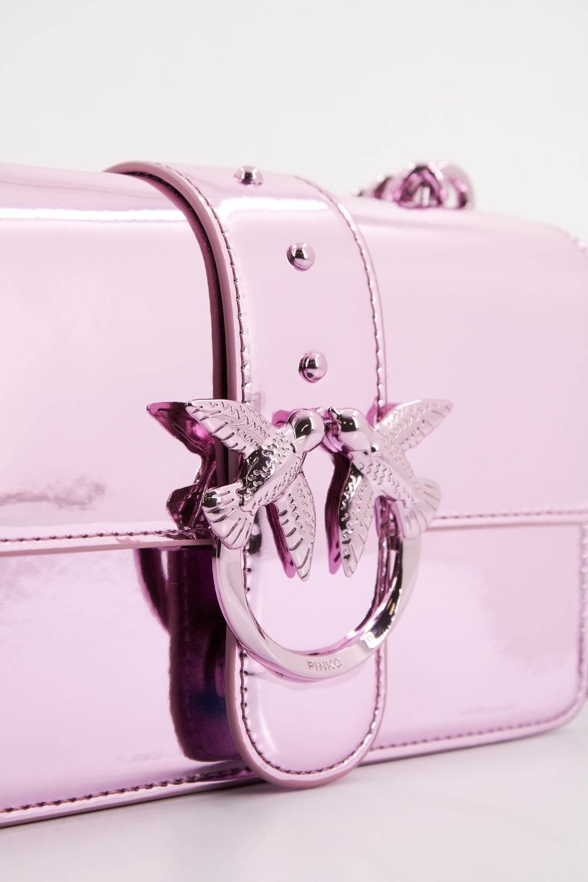 PINKO LOVE ONE MINI CL VITELL en color ROSA (4)