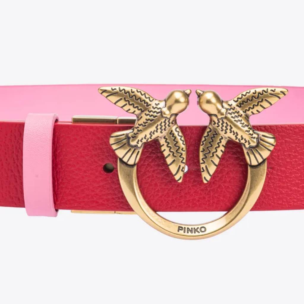 PINKO LOVE BIRDS REVERSIBLE en color ROJO (6)