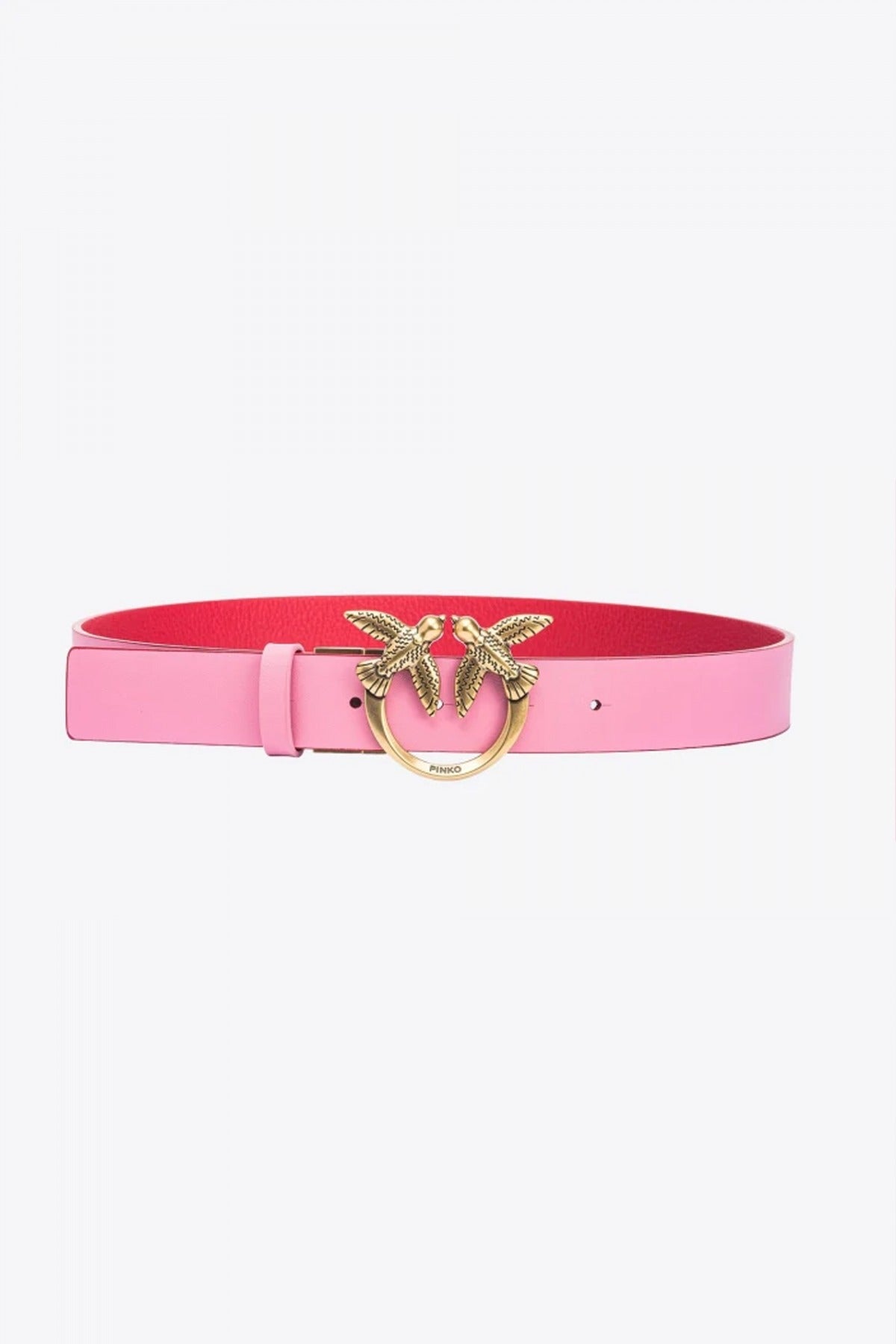 PINKO LOVE BIRDS REVERSIBLE en color ROJO (2)