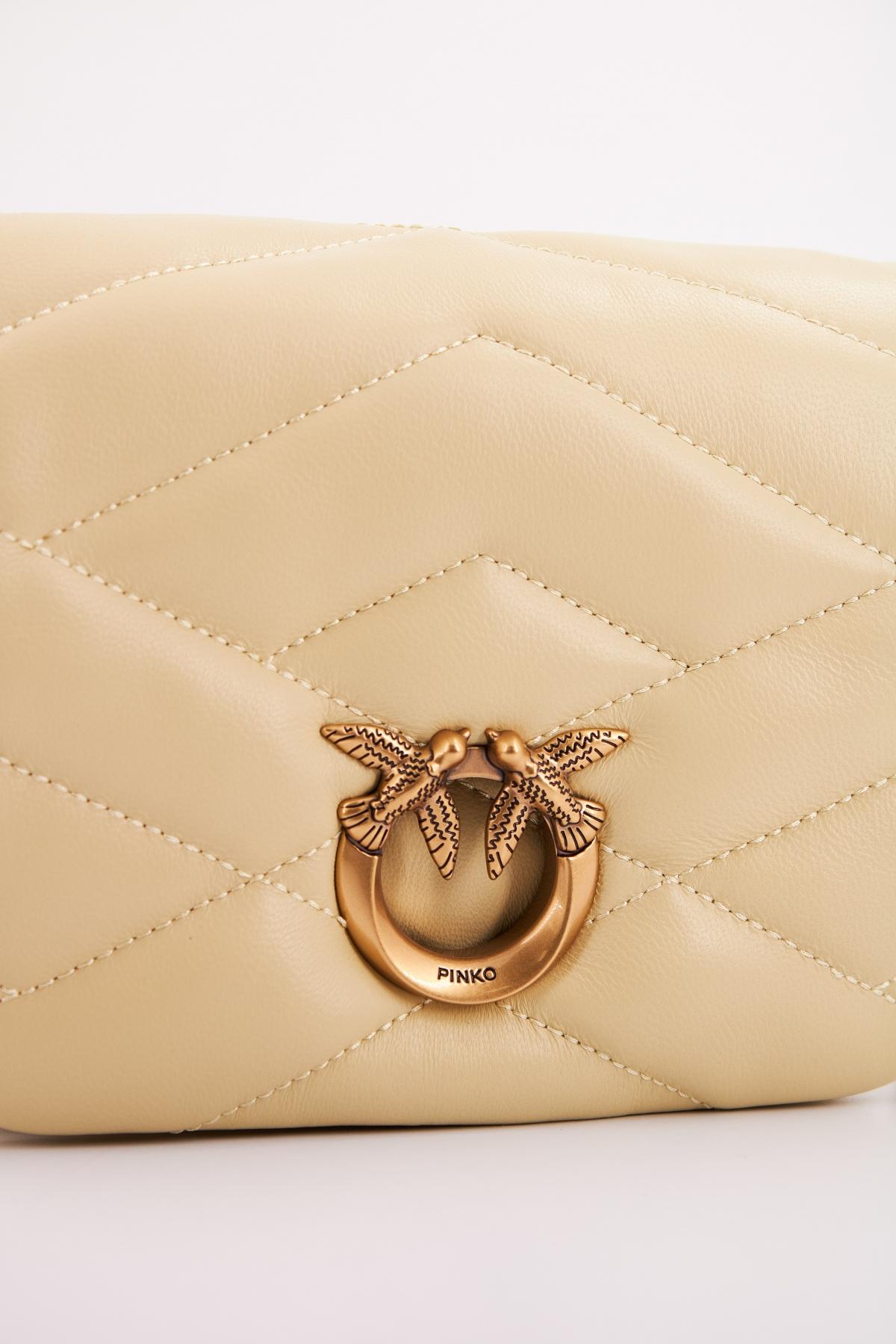 PINKO LOVE CLICK PUFF BABY SH en color AMARILLO (4)