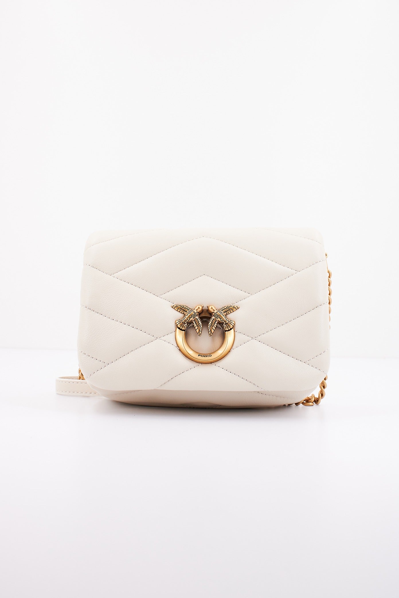 PINKO LOVE CLICK PUFF BABY SH en color BEIS (1)