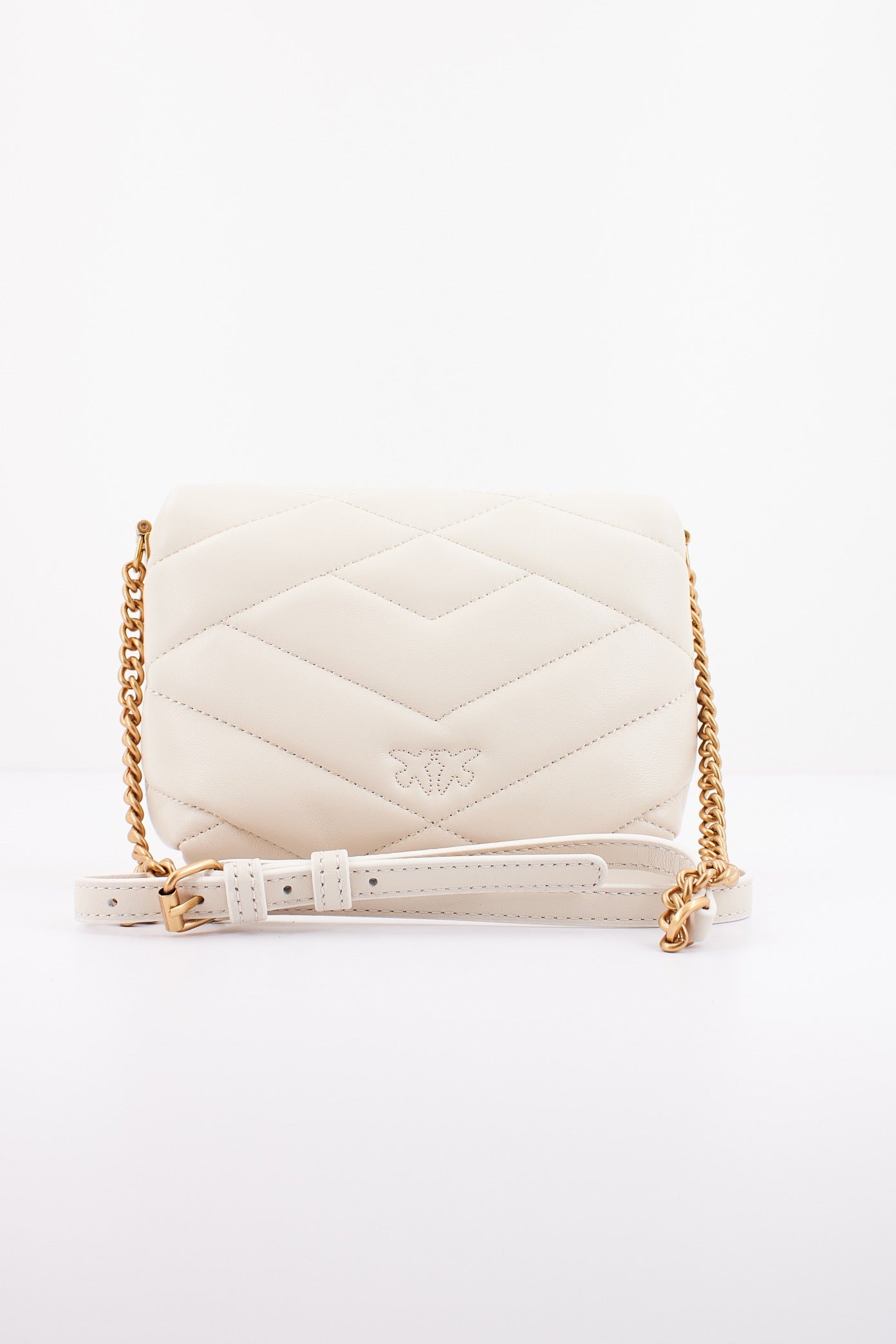 PINKO LOVE CLICK PUFF BABY SH en color BEIS (3)