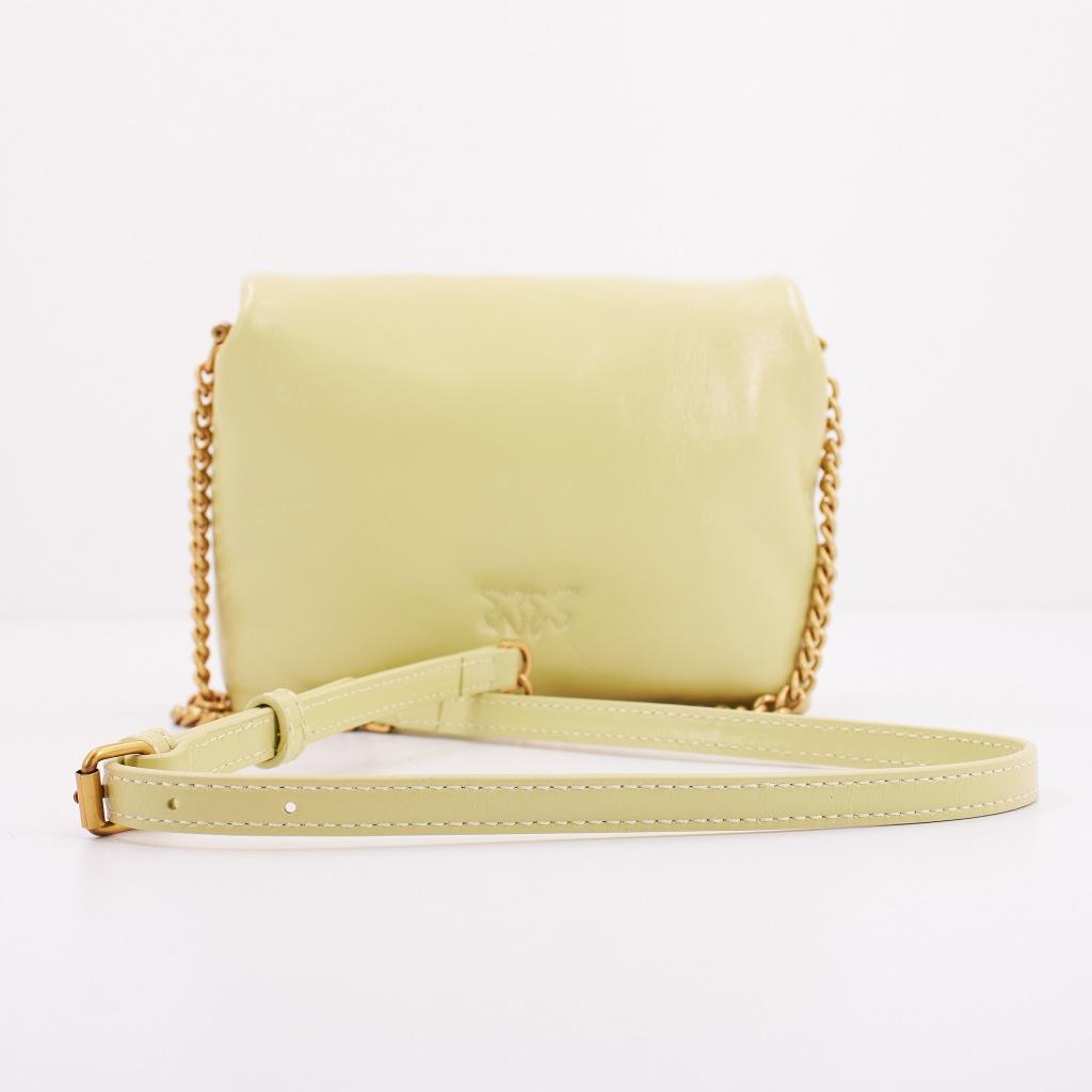 PINKO LOVE CLICK PUFF BABY SO en color AMARILLO (6)