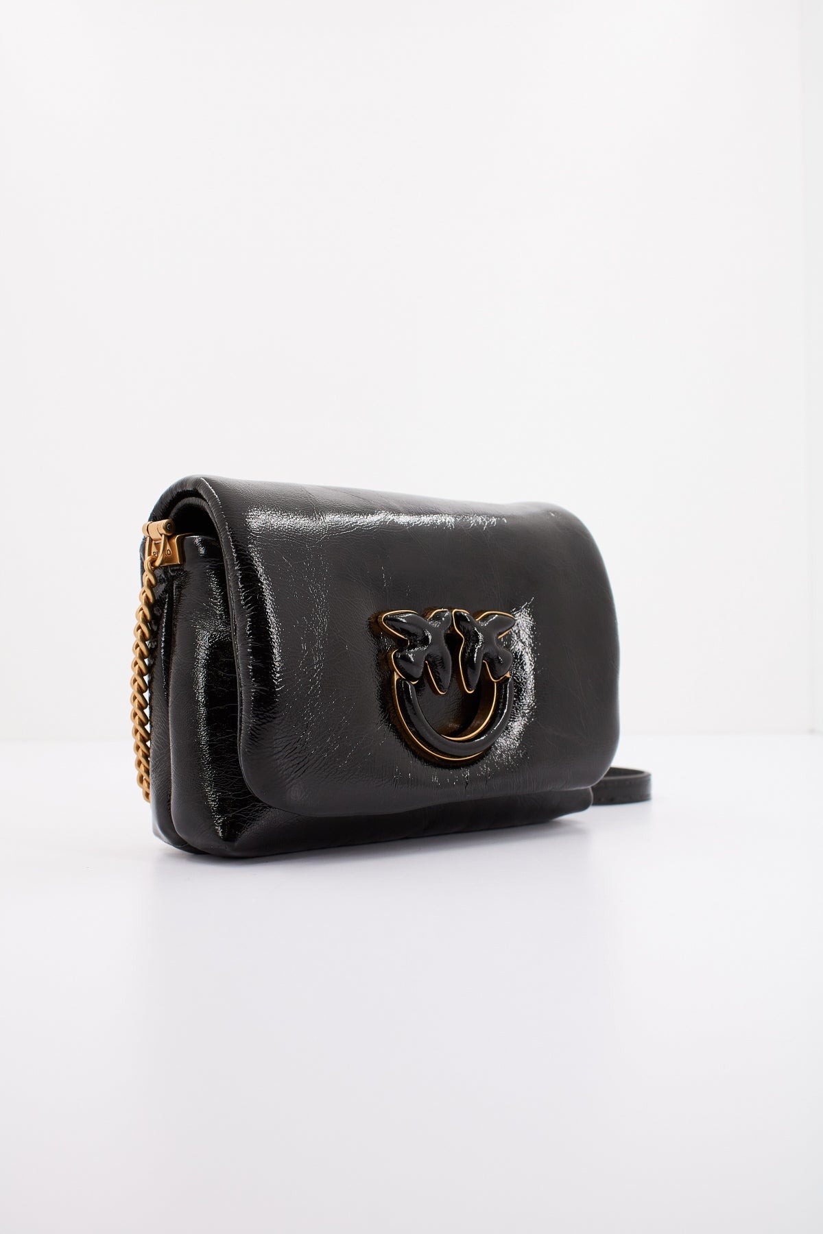 PINKO LOVE CLICK PUFF BABY SO en color NEGRO (2)