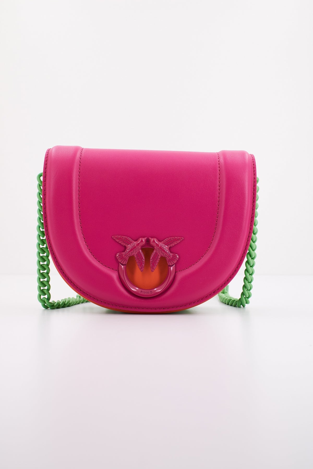 PINKO LOVE ROUND CLICK MINI V en color ROSA (1)