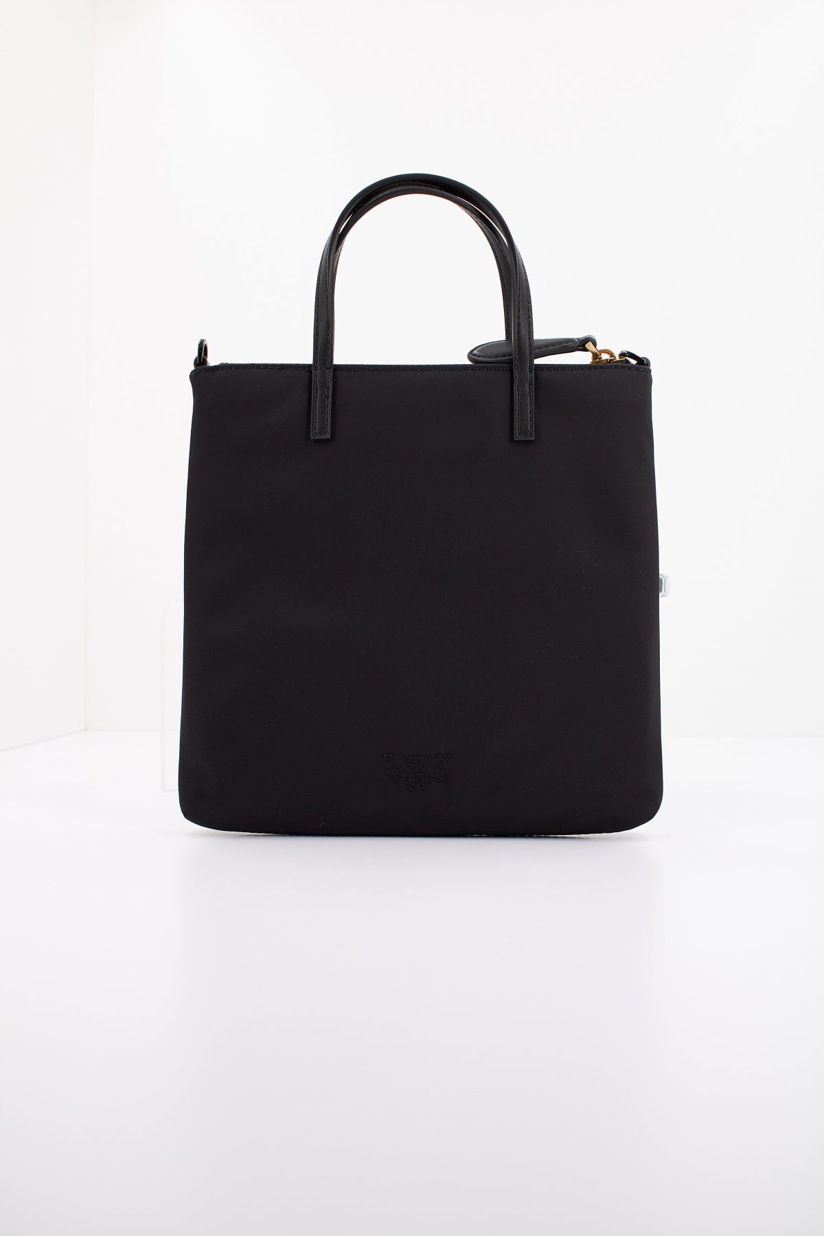 PINKO MINI SHOPPER RECYCLED N en color NEGRO (3)