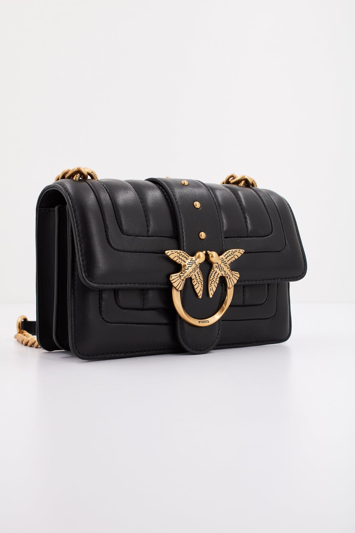 PINKO LOVE ONE MINI CL SINGLE en color NEGRO (2)