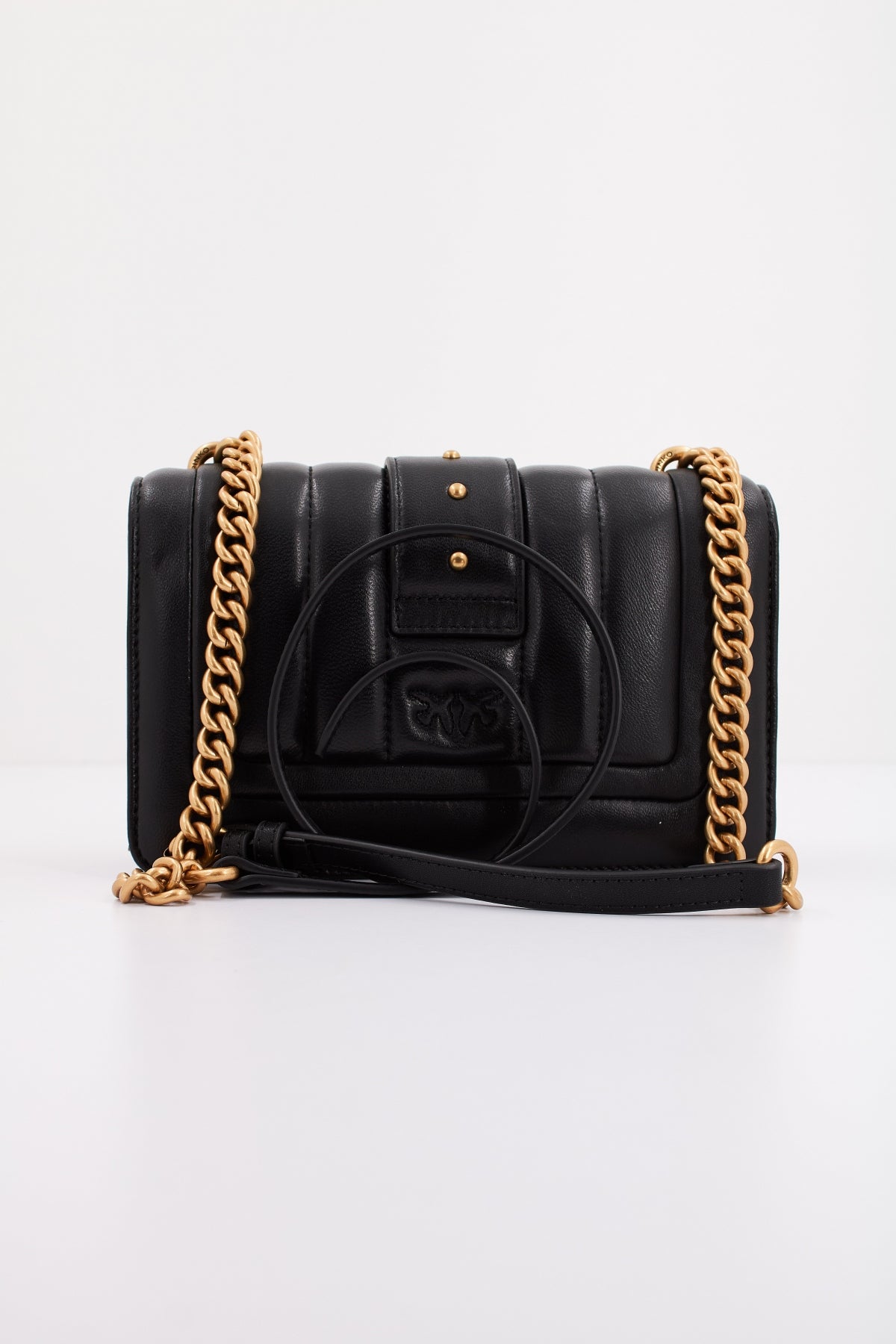 PINKO LOVE ONE MINI CL SINGLE en color NEGRO (3)