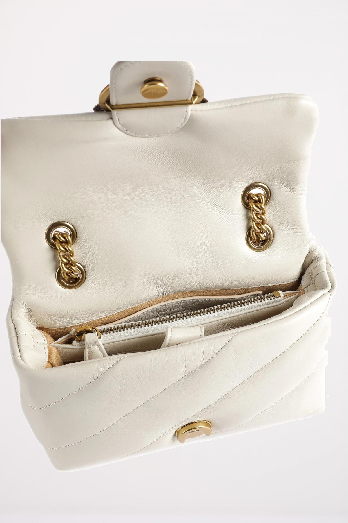 PINKO LOVE PUFF BABY CL en color BLANCO (4)